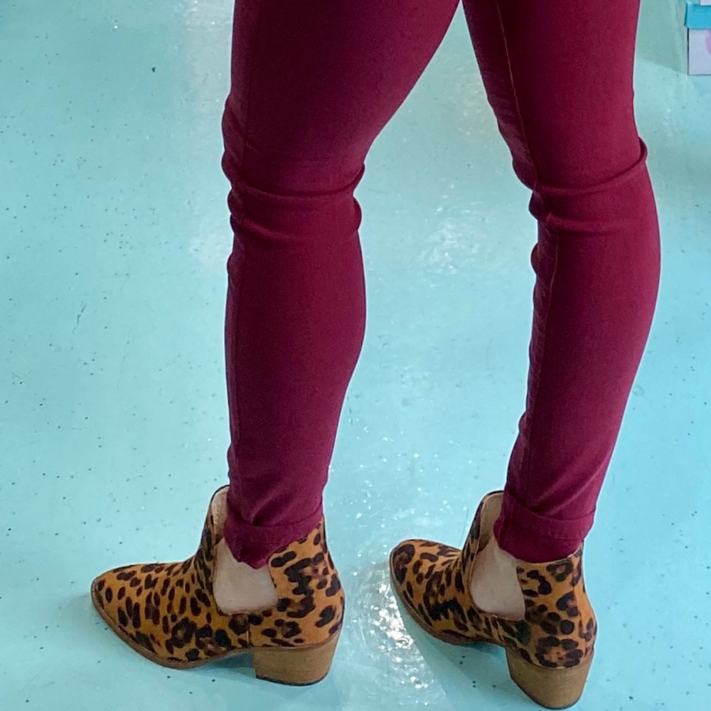 Leopard Booties